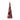Albero di Natale Stilizzato in Velluto e Paillettes Colore Rosso h 47,5 cm