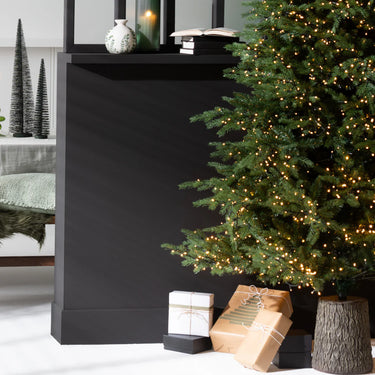 Base Albero di Natale Ø 46 cm Tronco Effetto Realistico h 46 cm
