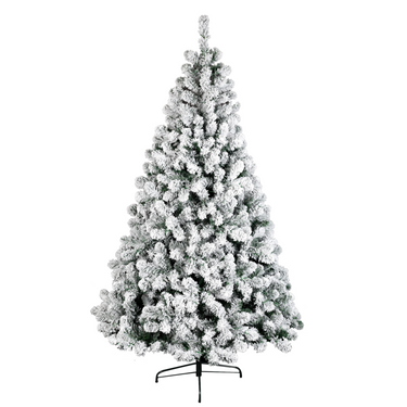 Albero di Natale Innevato h 210 cm in PVC con 858 Rami Realistici - Vancouver