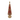 Albero Natale Statuetta Decorativa Natalizia Colore Rosso e Oro h 40 cm - Virón