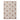 Strofinaccio di Natale in cotone beige con fantasia pan di zenzero