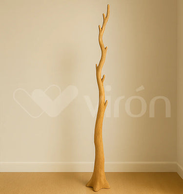Attaccapanni in Radice di Teak Colore Naturale h 200 cm