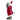 Statuetta Natalizia Decorativa Santa Claus con Pelliccia h 32 cm - Viron.it