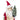 Statuetta Natalizia Decorativa Santa Claus con Pelliccia h 32 cm - Viron.it