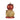 Base per Albero di Natale con Sfere Rosso e Oro Giganti Glitterate h 127 cm - Viron