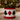 Elegante base albero di Natale tamburo decorativo da 50 cm in stile classico con simboli delle carte da gioco.