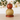 Base per Albero di Natale con Sfere Rosso e Oro Giganti Glitterate h 127 cm - Viron