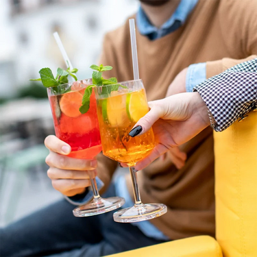 Set 6 Bicchieri Cocktail 300 ml Infrangibili Trasparenti - Club N. 4 Koziol