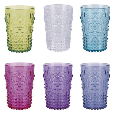 Set 6 Bicchieri Acqua Colori Assortiti 400 ml Fashion – Villa D’Este