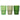 Set 6 Bicchieri Bibita Impilabili Colore Verde Shade of Green - Villa D'Este