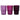 Set 6 Bicchieri Bibita Impilabili Viola Shade of Provence 420 ml - Villa D'Este