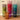 Set 6 Bicchieri Infrangibili 45cl Colore Verde Assortiti Magic