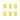 Set 6 Bicchierini da Liquore 5 cl Colore Giallo Giada – H&H