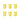 Set 6 Bicchierini da Liquore 5 cl Colore Giallo Giada – H&H