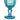 Set 6 Calici in Vetro Blu Decorato Syrah Ocean h 15 cm – Villa D’Este