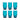 Set 6 Bicchieri Alti Acqua Impilabili in Vetro Blu 45 cl Bliss – H&H