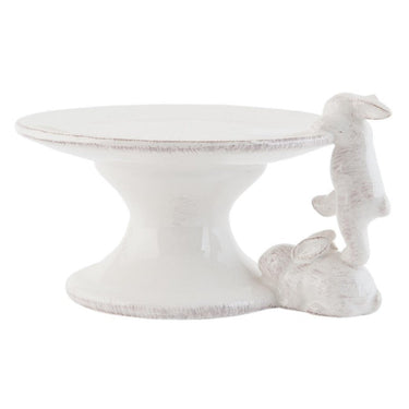 Alzatina per Dolci 16 cm in Ceramica con Coniglio