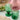 Set 6 Bicchieri Acqua in Vetro Colore Verde 34 cl Margaret – H&H
