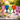 Set 6 Calici Colorati Colorati in Pasta di Vetro da 250 ml - Romance