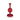 Candelabro per Candela Stelo in Alluminio Rosso h 24 cm Love Birds - Pip Studio