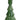 Portacandela Candelabro ad Albero 1 Fuoco in Porcellana colore Verde h 15 cm - Viron.it