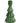 Portacandela Candelabro ad Albero 1 Fuoco in Porcellana colore Verde h 15 cm - Viron.it