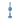 Candelabro per Candela Stelo in Alluminio Celeste h 44 cm Dot Delight - Pip Studio