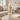 Candeliere in Marmo Beige Design Moderno h 30 cm