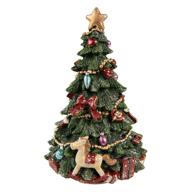 Carillon Albero di Natale con Cavallo a Dondolo