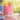 Cestino per il Pane in Cotone Colore Rosa Motivo Floreale Ø 15x16 cm