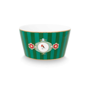 Ciotola in Porcellana Colore Verde Ø 15 cm Love Birds – Pip Studio