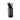 Ceppo in Acrilico Nero con Set 3 Coltelli e Forbice in Acciaio Inox - H&H