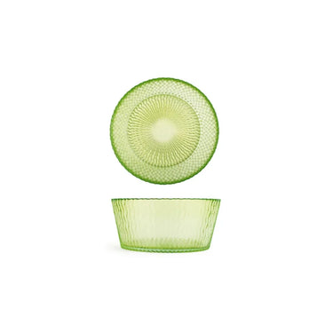 Set 2 Coppette in Vetro Giallo e Verde Ø 15 cm Citrus – H&H