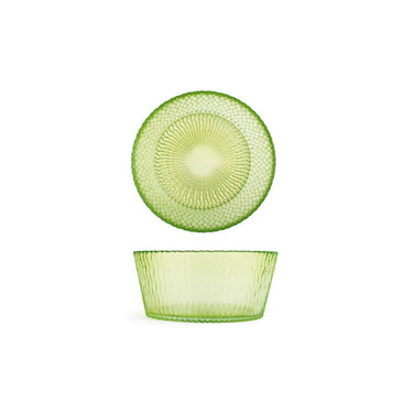 Set 2 Coppette in Vetro Verde Ø 21 cm Citrus – H&H