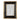 Cornice Portafoto Elegante da Tavolo e Parete in Resina Colore Nero e Oro
