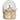Natività Boule De Neige su Corona colore Avorio h 9,5 cm - Viron.it