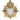 Decorazione Albero da Appendere Cuore Sacro Bianco e Oro - Viron.it
