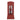 Carillon di Natale con cabina telefonica rossa, soldatino decorativo, luci LED e neve scintillante, ambientato in un caldo soggiorno natalizio.