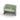 Divano 2 Posti da Esterno in Polietilene l 116 cm Verde Giada Breeze – Lyxo