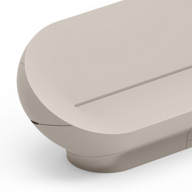 Divano per Esterno Resistente Colore Beige 200 cm Vera - Lyxo