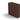 Fioriera Alta da Esterno in Polietilene Marrone Corten l 90 cm Nebula - Lyxo