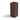 Fioriera a Colonna da Esterno in Polietilene Marrone Corten h 78 cm Nebula - Lyxo