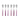 Set 6 Forchette in Acciaio Fantasia Colore Viola – Provence Posateria