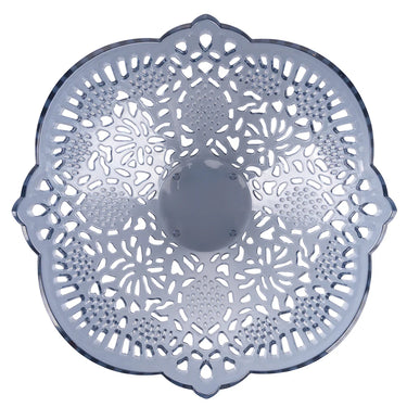 Portafrutta Colore Indaco Superficie Decorata  Ø 34,5 cm Fashion – Villa D’Este