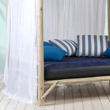 Gazebo da Giardino in Legno Teak con Materassino Impex 200x205 cm – Malibu