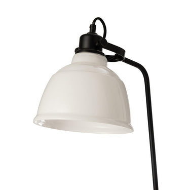 lampada da terra bianca design moderno soggiorno
