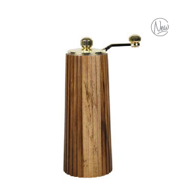 Macina Sale e Pepe Manuale in Legno di Acacia con Macina in Ceramica Regolabile – ABLIS