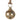 Sonaglio Decorazione Natalizia in Metallo Colore Oro - Bell