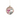 Set 6 Sfere Natale in vetro soffiato Perlato Rosa Cipria con Ricami Floreali Ø10 cm - Viron