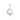 Set 4 Pendenti Natale a Goccia in Vetro Bianco Perlato con Decori Argento - Viron
